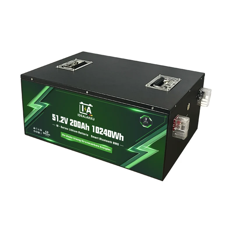 Batterie LiFePO4 IDEALAKKU IB-48-200 51.2V 200Ah Bluetooth