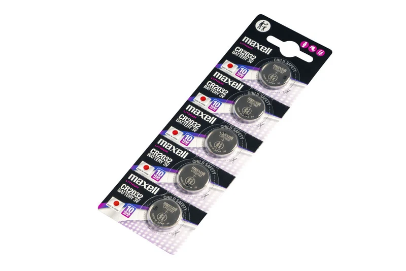 Pile CR2032 Maxell 3V lithium DL2032 ECR2032