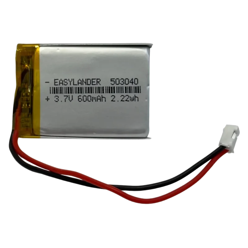 Batterie Lunii 503040 3.7 V 600 mAh LiPo – JST 2 broches
