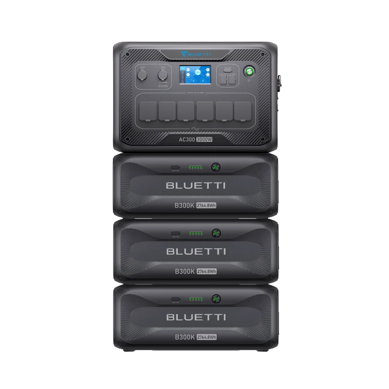 BLUETTI AC300+B300K Home Battery Backup | 3.000W 2.764,8Wh