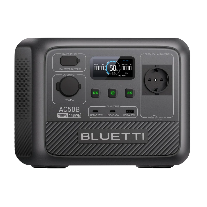 BLUETTI AC50B Portable Power Station | 700W 448Wh