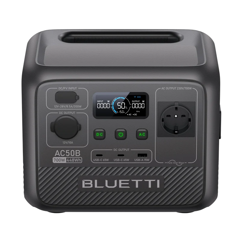 BLUETTI AC50B Portable Power Station | 700W 448Wh