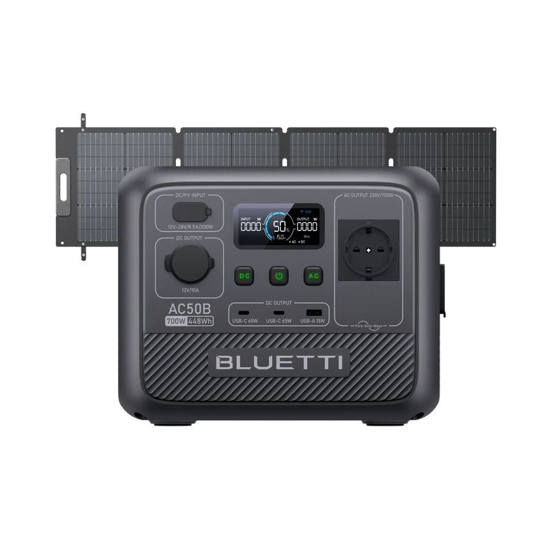 BLUETTI AC50B Portable Power Station | 700W 448Wh