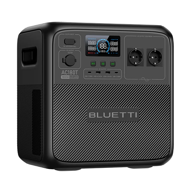 BLUETTI AC180T Solar Portable Power Station | 1.800W 1.433Wh