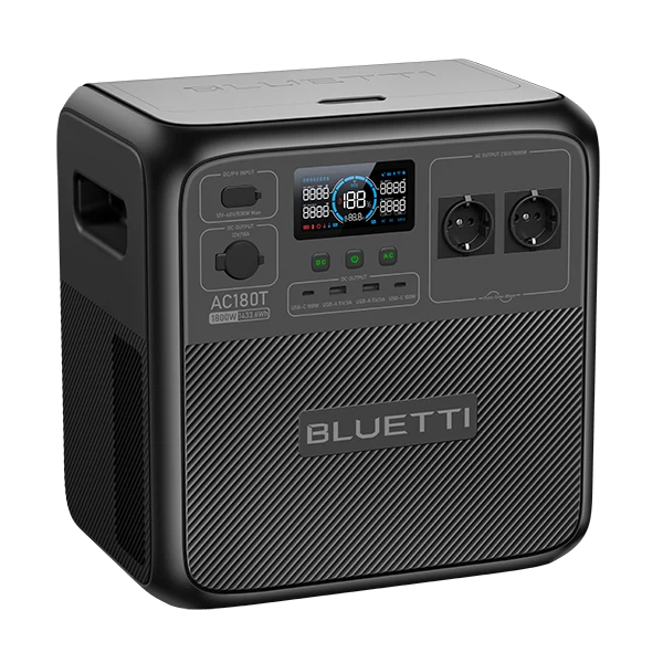 BLUETTI AC180T Solar Portable Power Station | 1.800W 1.433Wh