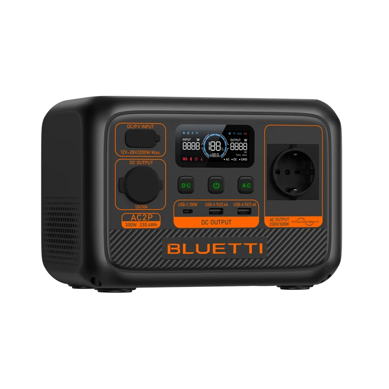 BLUETTI AC2P Portable Power Station | 300W 230,4Wh