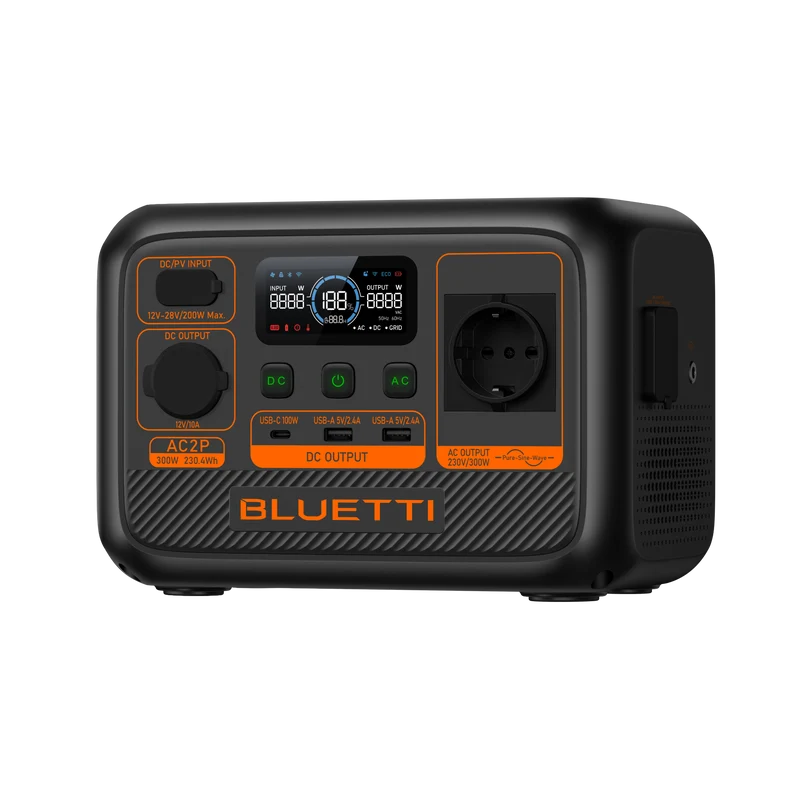 BLUETTI AC2P Portable Power Station | 300W 230,4Wh
