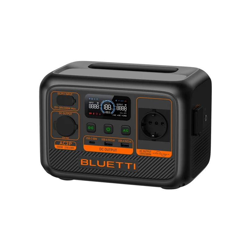 BLUETTI AC2P Portable Power Station | 300W 230,4Wh