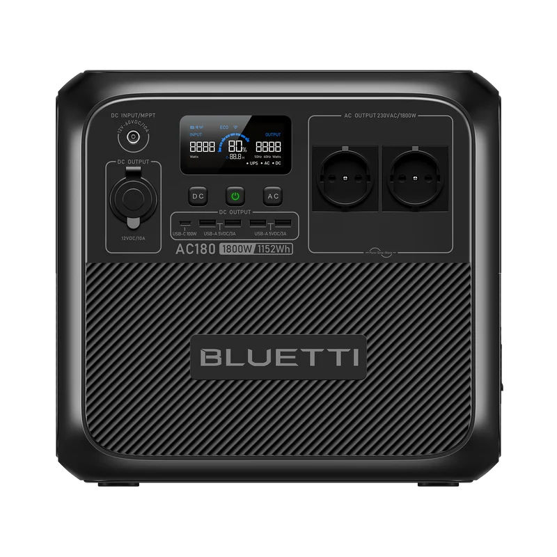 BLUETTI AC180 Portable Power Station | 1800W 1152Wh