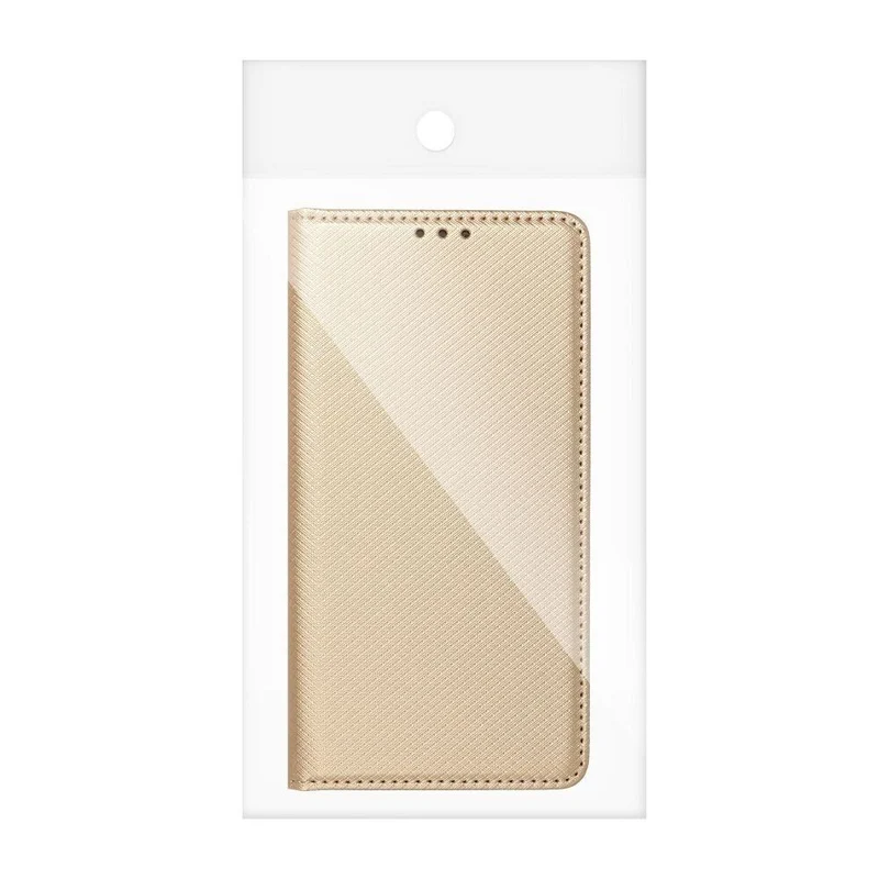 Book-Tasche für Samsung Galaxy A35 - Schutzhülle mit Magnetverschluss - Gold