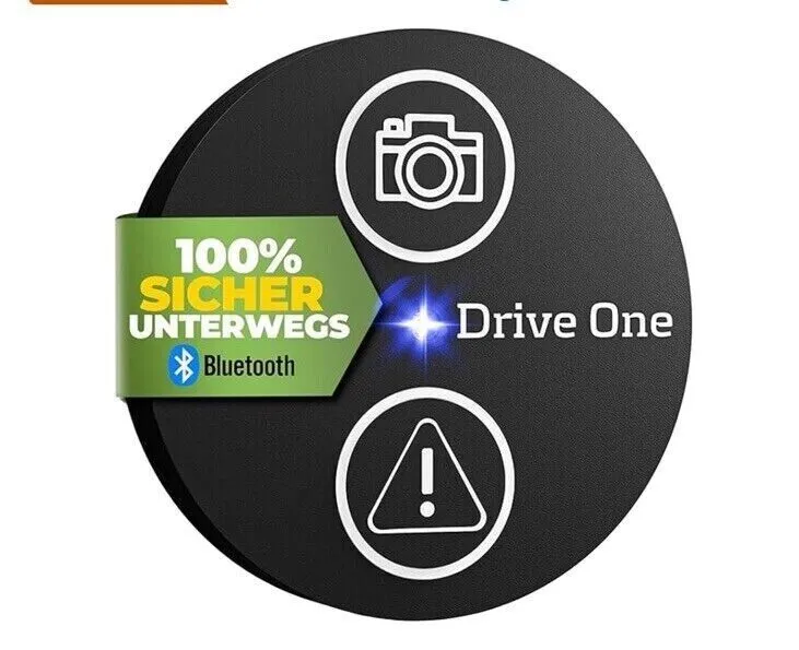 Drive One Verkehrsalarm & Blitzerwarner - Echtzeit, Smart, BT, Geschwindigkeit