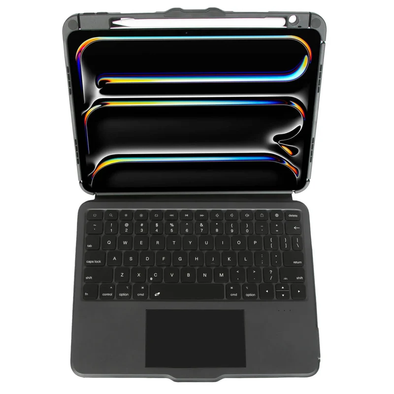 VersaVu® Bluetooth®-Tastaturgehäuse für iPad Pro® 11-Zoll (M5/M4) (Nordisch)