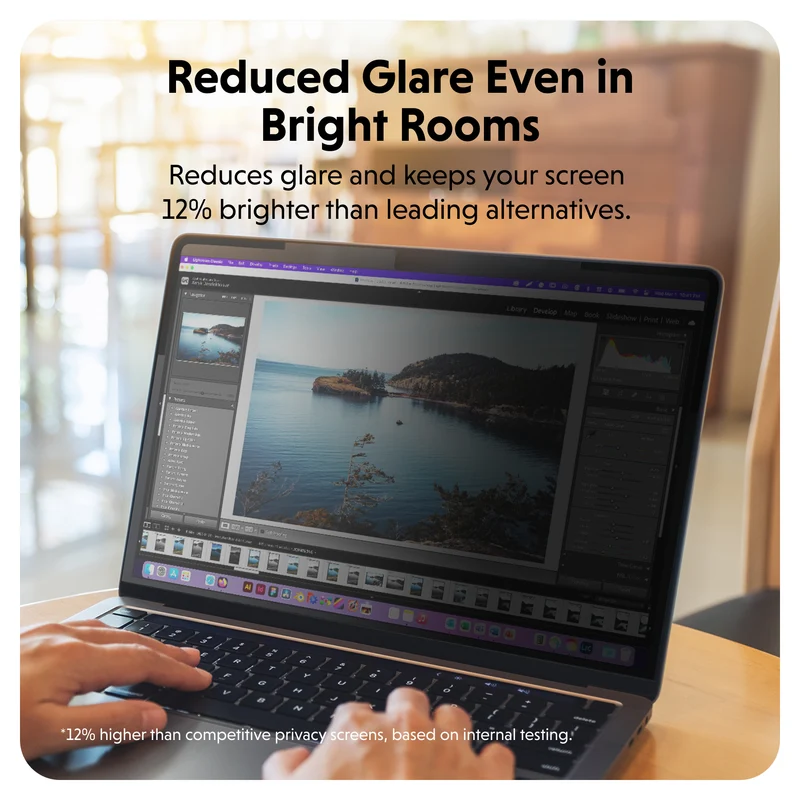 HyperShield Magnetische Sichtschutzfolie für MacBook Air 15"