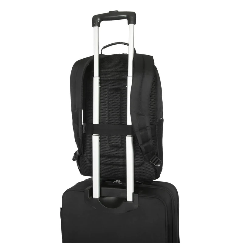 15-16" Klassischer EcoSmart® Rucksack - Schwarz