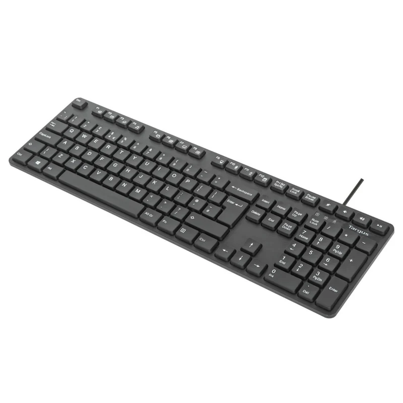 Kabelgebundene Tastatur-Maus-Kombination in voller Größe (Französisch)