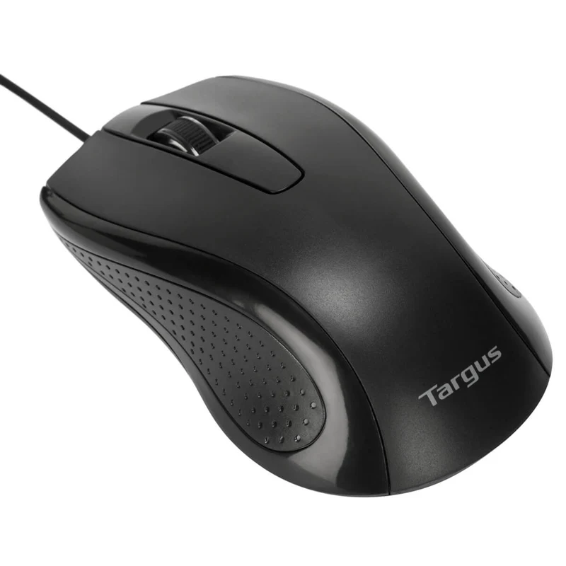 Kabelgebundene Tastatur-Maus-Kombination in voller Größe (Französisch)