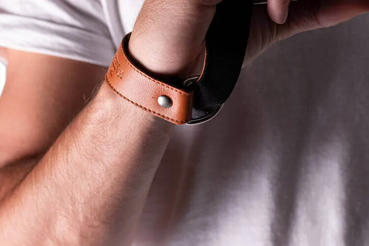 Leather Slide Camera Wrist Strap