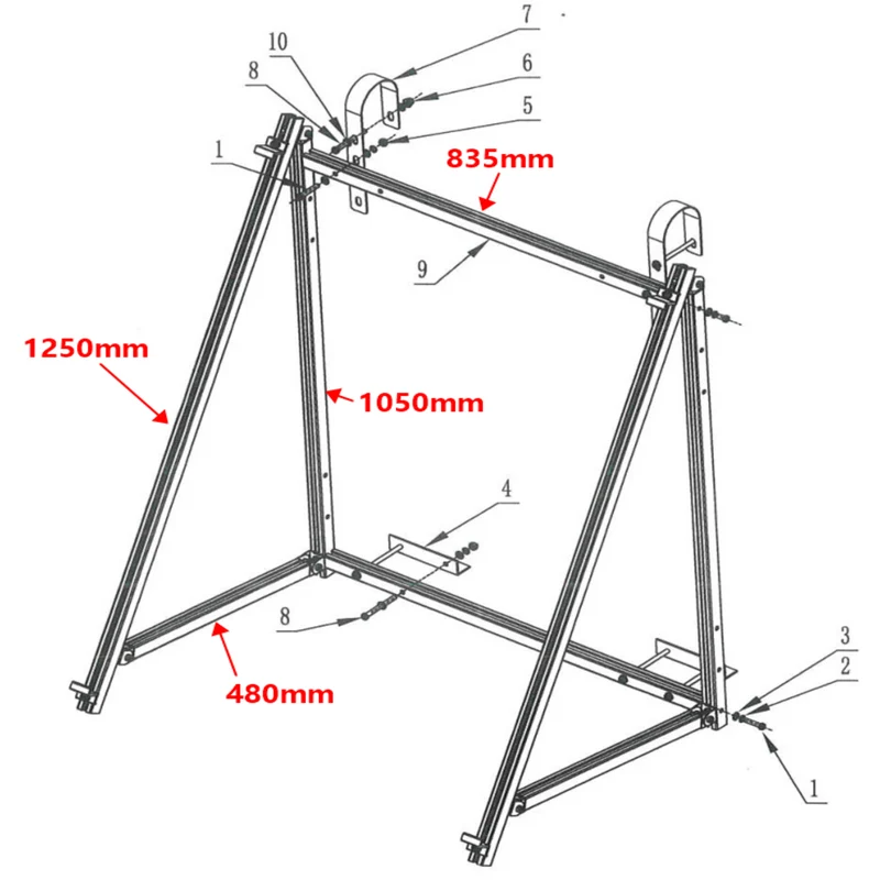 BLUETTI Adjustable Bracket