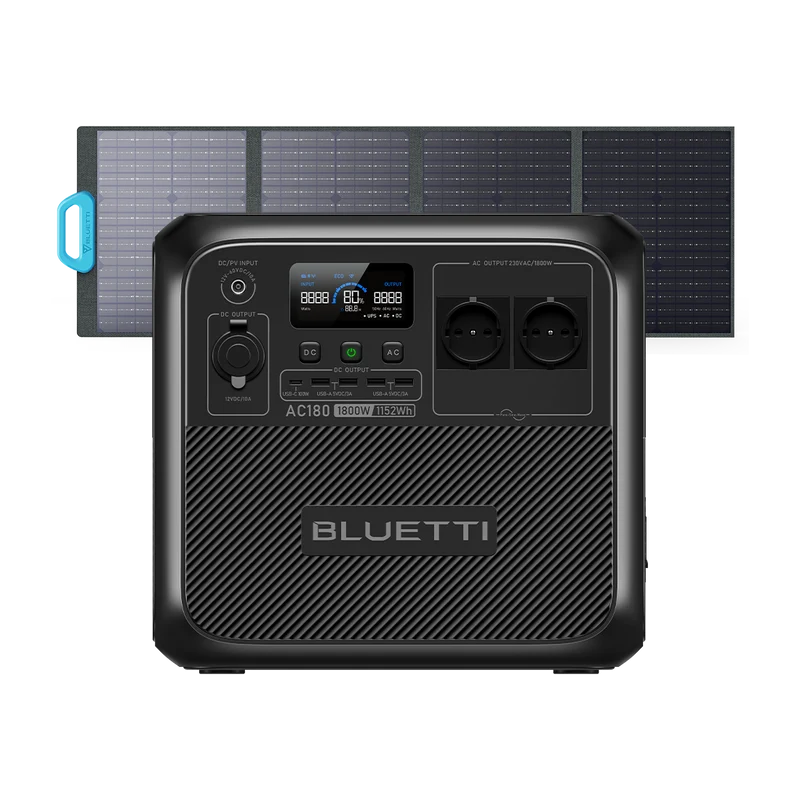 BLUETTI AC180 Портативна Електростанція | 1800 Вт 1152 Вт·год (Ukraine)