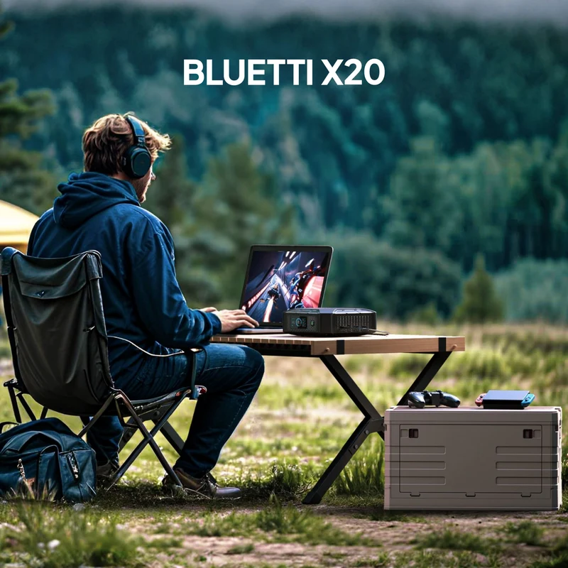 BLUETTI X20 Power Bank for Laptop | 288W 153,6Wh