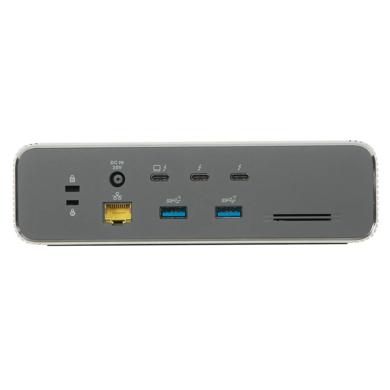 Thunderbolt™ 5-Dock mit zwei 8K- oder drei 4K-Anschlüssen und EcoSmart™-Technologie sowie 140-W-EPR