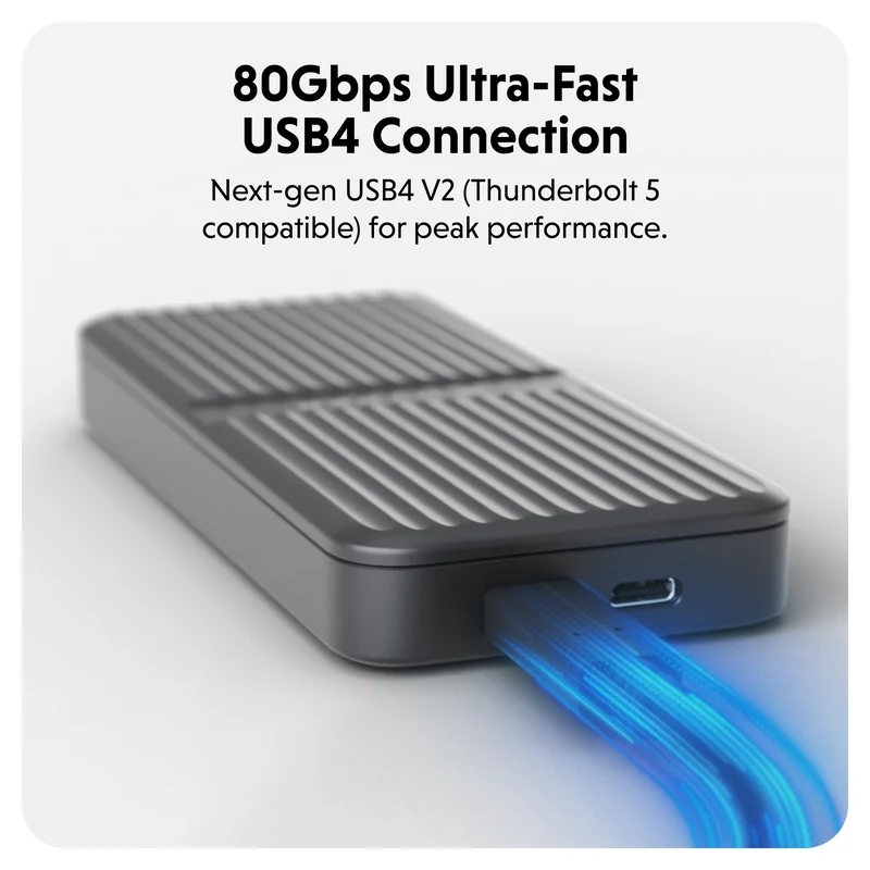 HyperDrive® Next USB4 M.2 PCIe-Gehäuse