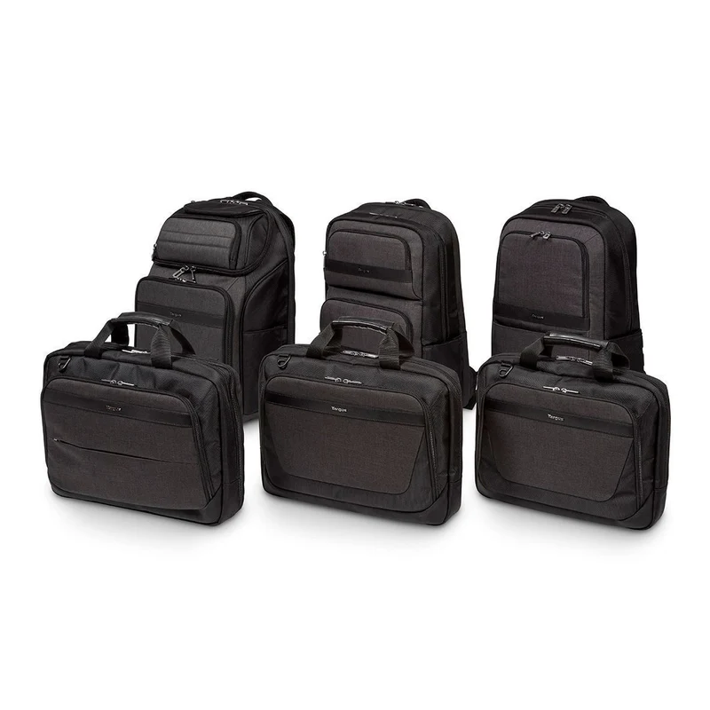CitySmart 14" Slimline Topload Laptop-Tasche - Schwarz/Grau