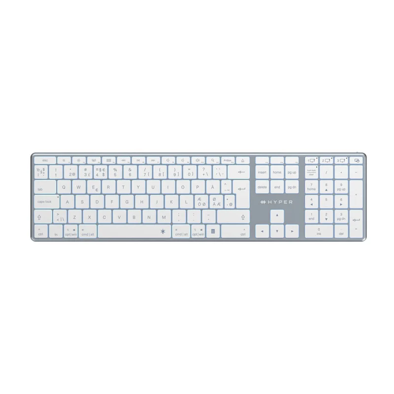 HyperSpace™ Bluetooth® Wireless Keyboard (Nordic)