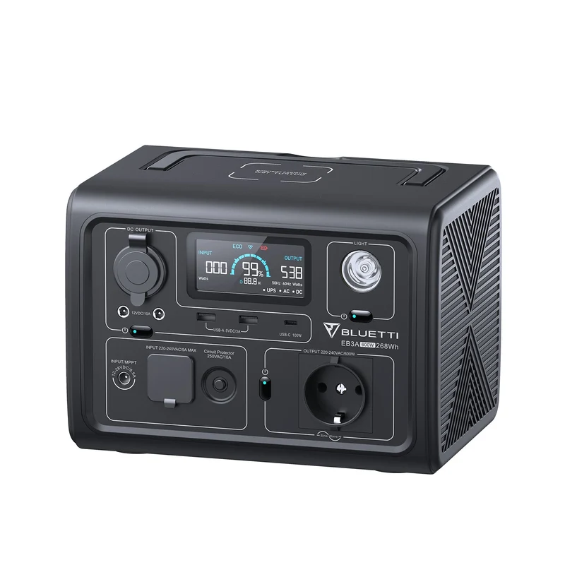 BLUETTI EB3A+120W Solar Generator Kit