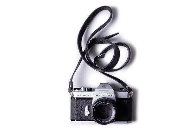 Adjustable Leather & Felt Camera Strap