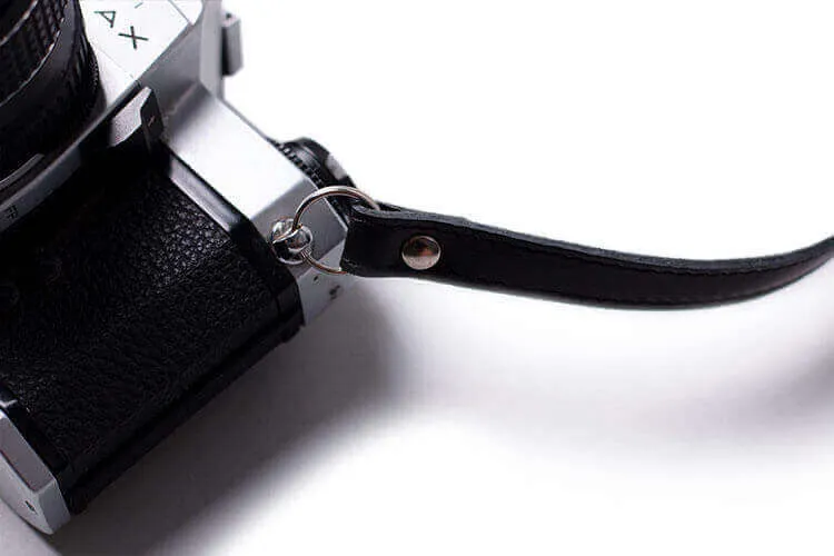 Adjustable Leather & Felt Camera Strap