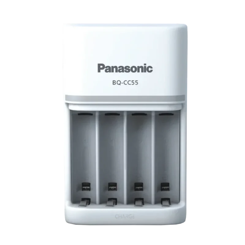 Chargeur Panasonic Eneloop BQ-CC55 – Piles rechargeables AA / AAA Ni-MH