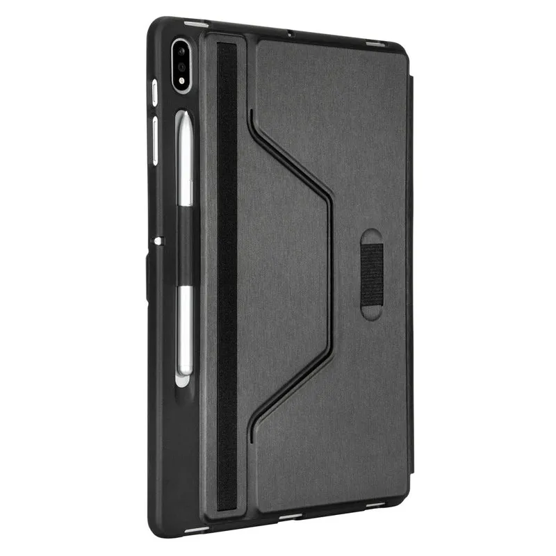 Click-In™ Hülle für Samsung Galaxy® Tab S10+, Tab S9+, Tab S9 FE+, Tab S8+, Tab S7+ und Tab S7 FE - Schwarz