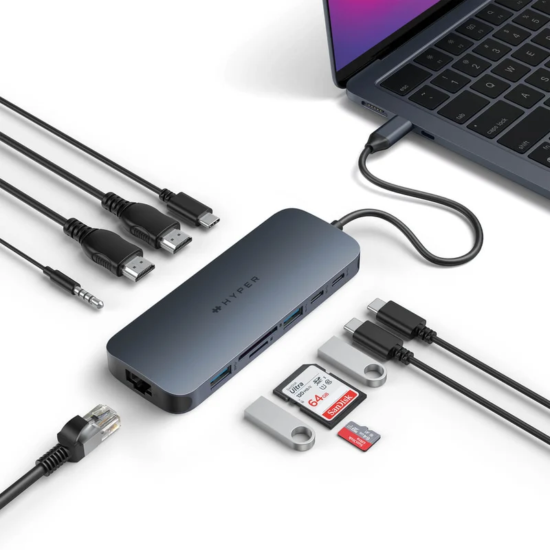 HyperDrive Next 11 Anschluss USB-C Hub
