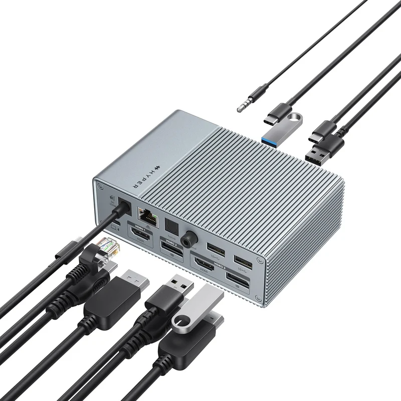 HyperDrive GEN2 15-Port USB-C Docking Station