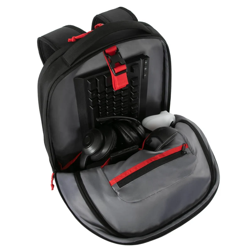 17,3" Strike II Gaming Rucksack - Schwarz