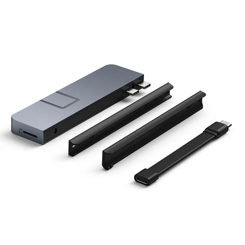 HyperDrive DUO PRO 7-in-2 USB-C Hub - Grau