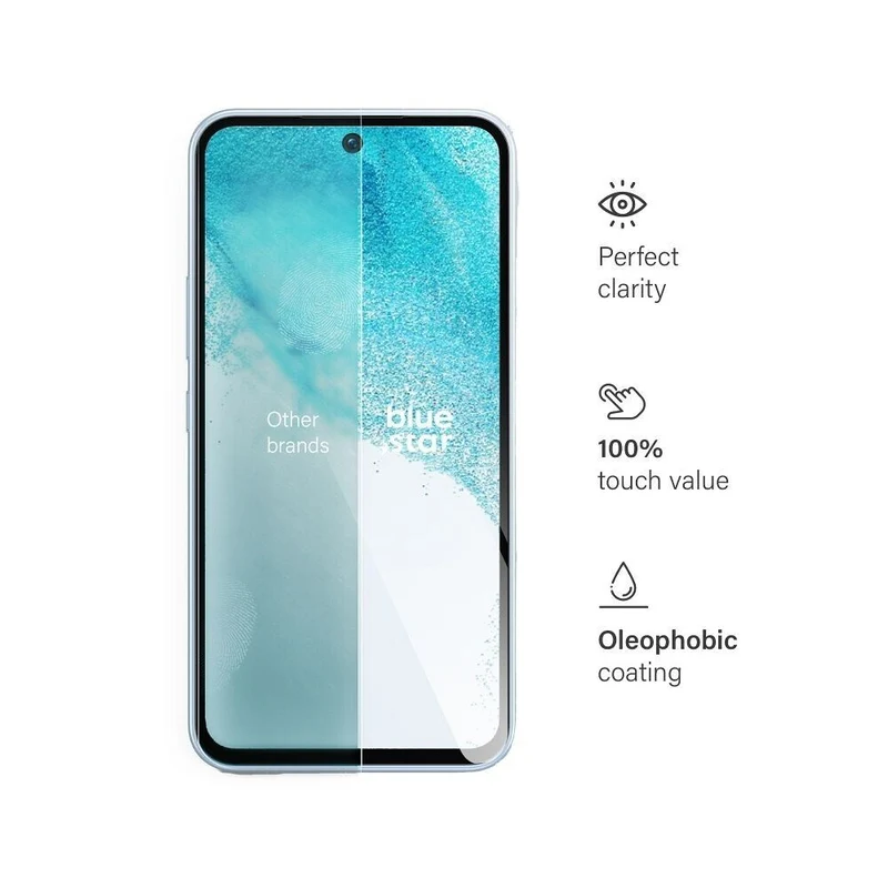 Panzerfolie Blue Star für Samsung Galaxy A54 5G / S23 FE - 9H Härte, Kratzfest