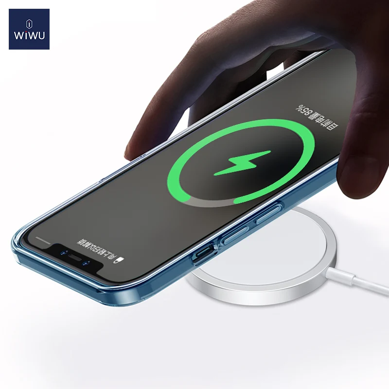 15W MagSafe Kompatibles Induktives Ladegerät - Magnetische Kabellose Ladestation