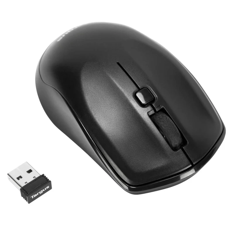 Targus® Kabellose Tastatur-Maus-Kombination in voller Größe - Schwarz (Französisch)