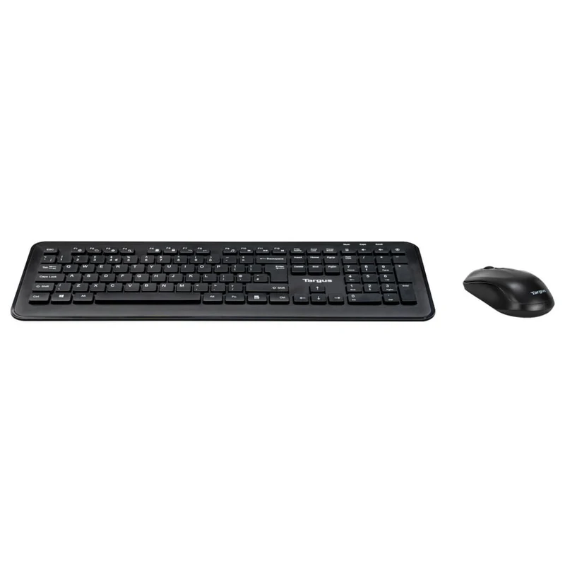 Targus® Kabellose Tastatur-Maus-Kombination in Standardgröße - Schwarz (Nordic)