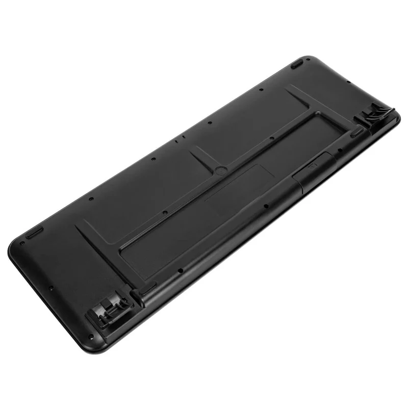 Kabellose Tastatur-Maus-Kombination in voller Größe - Schwarz (UK)