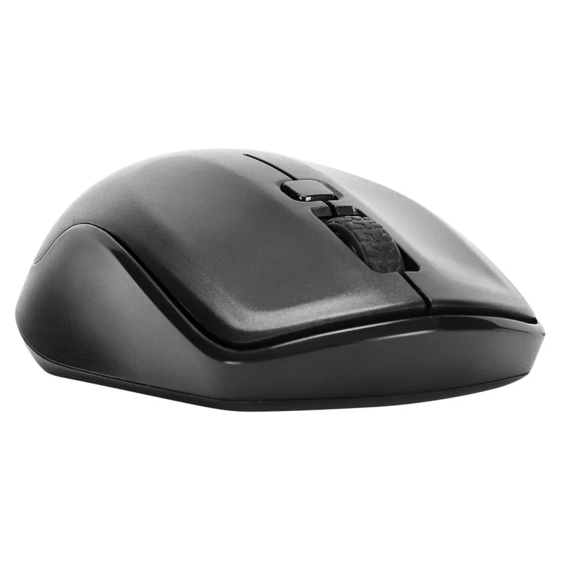 Kabellose Tastatur-Maus-Kombination in voller Größe - Schwarz (UK)