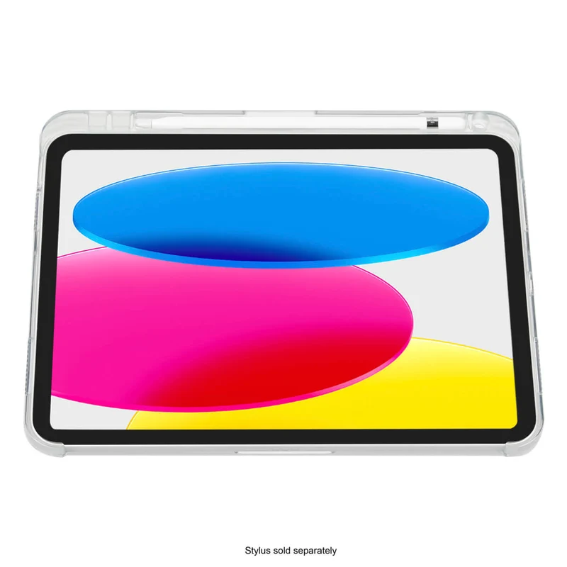 Click-In™ Transparente Hülle + Standfuß für iPad® (A16) und iPad (10. Gen.) 10,9-Zoll