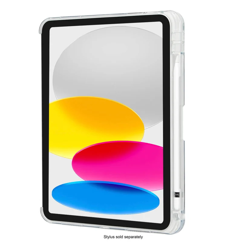 Click-In™ Transparente Hülle + Standfuß für iPad® (A16) und iPad (10. Gen.) 10,9-Zoll