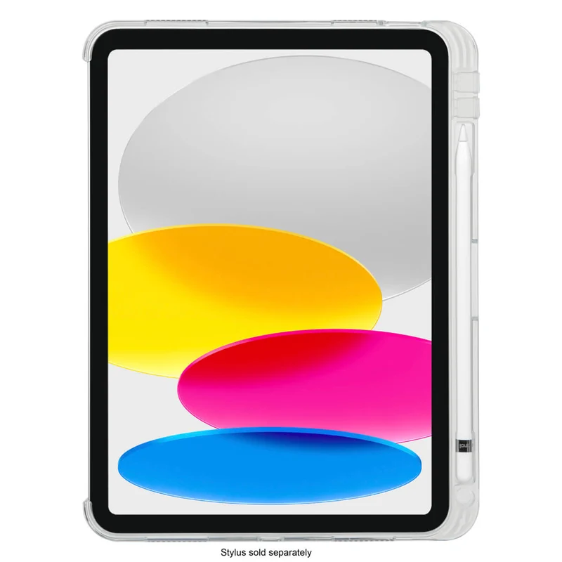 Click-In™ Transparente Hülle + Standfuß für iPad® (A16) und iPad (10. Gen.) 10,9-Zoll