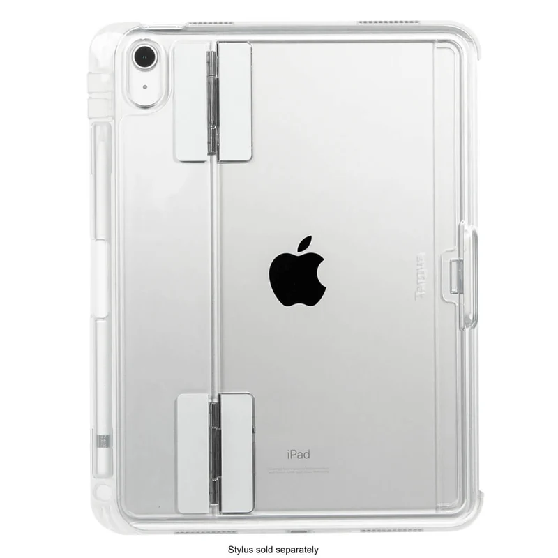 Click-In™ Transparente Hülle + Standfuß für iPad® (A16) und iPad (10. Gen.) 10,9-Zoll