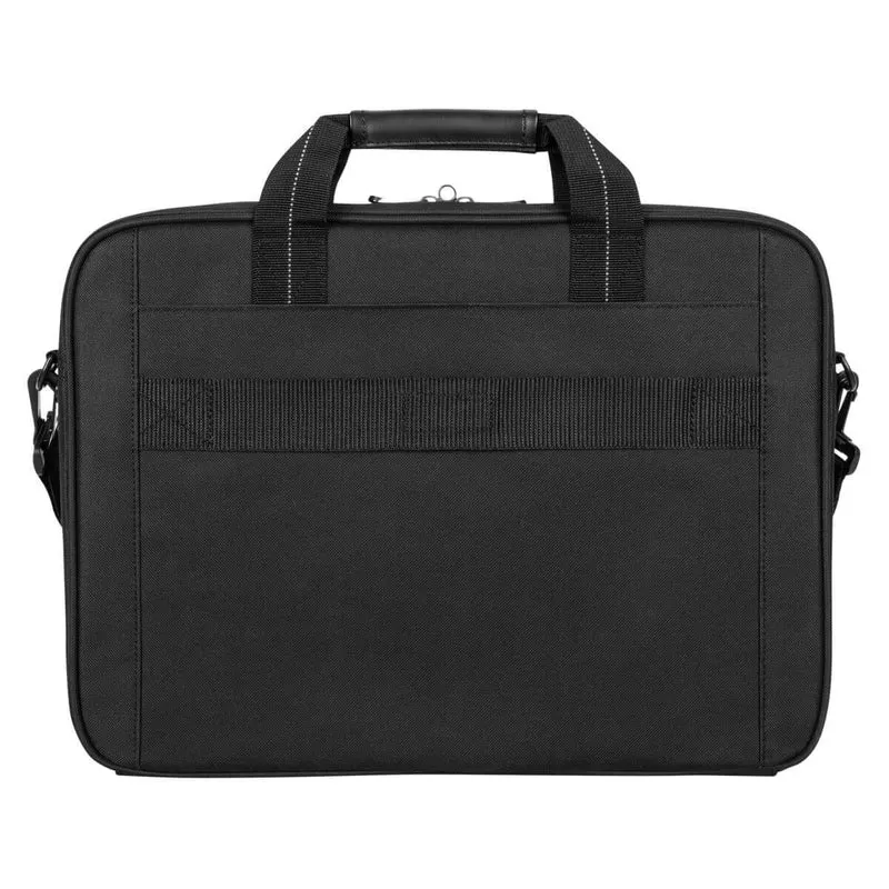15,6" Classic Slim Aktentasche - Schwarz
