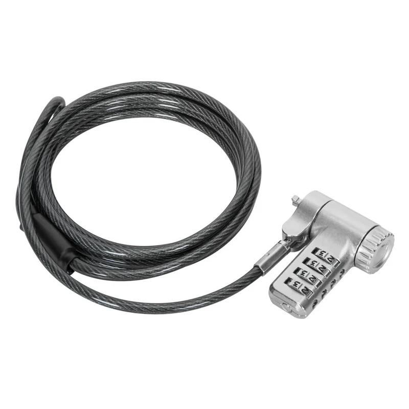 DEFCON® Ultimate Universal Serialised Combination Cable Lock mit Slimline Adaptable Lock Head - (B2B Einzelverpackung)