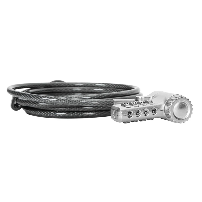 DEFCON® Ultimate Universal Serialised Combination Cable Lock mit Slimline Adaptable Lock Head - (B2B Einzelverpackung)